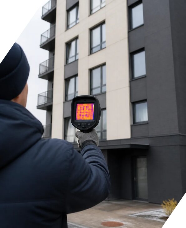 Тепловизионное обследование зданий в Артёме от 5184 р. | ЭкспертизаРоссия