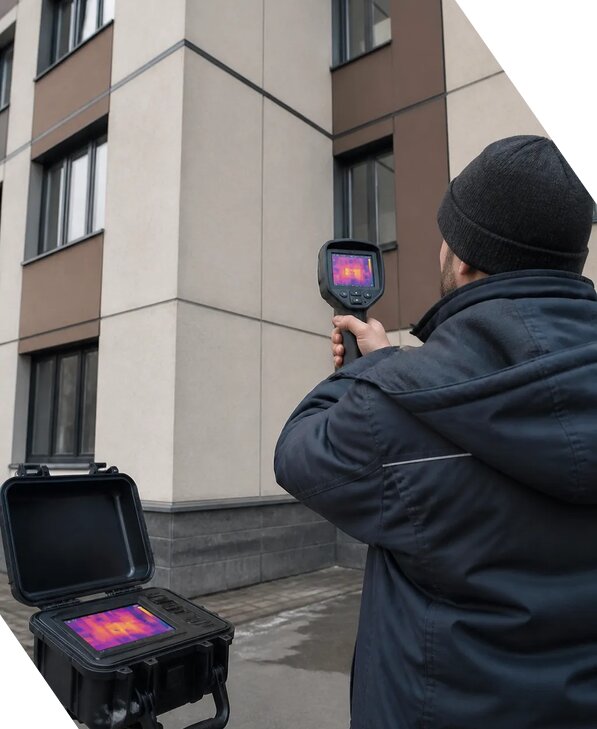 Тепловизионное обследование зданий и сооружений в Артёме